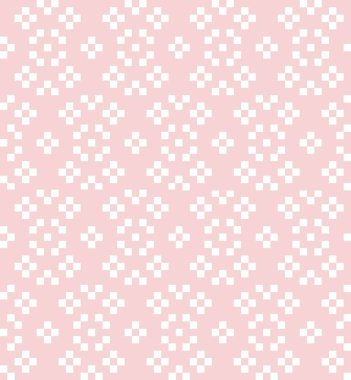 Moda tekstil ürünleri, örgü ve grafikler için Pembe Noel festivali desenli arka plan