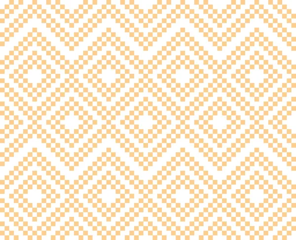 Orange Fond Motif Île Noël Équitable Pour Les Textiles Mode — Image vectorielle