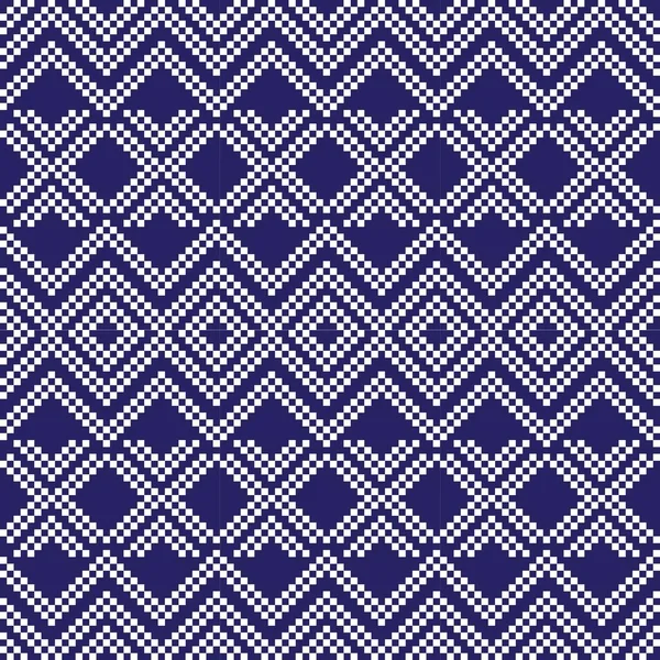Bleu Fond Motif Île Noël Équitable Pour Les Textiles Mode — Image vectorielle