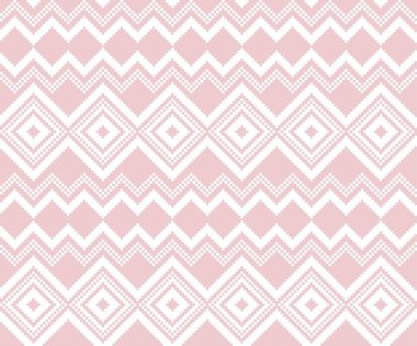 Moda tekstil ürünleri, örgü ve grafikler için Pembe Noel festivali desenli arka plan