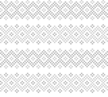 Moda tekstil, örgü ve grafikleri için beyaz Noel panayırı desenli arka plan