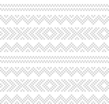 Moda tekstil, örgü ve grafikleri için beyaz Noel panayırı desenli arka plan