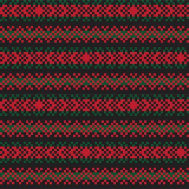Moda tekstil, örgü ve grafikleri için Noel festivali desenli arka plan