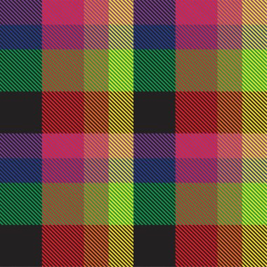 Gökkuşağı Ekoseli, kareli, ekose desenli moda tekstil ve grafikleri için uygun