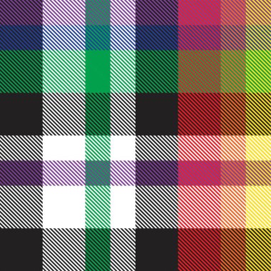 Gökkuşağı Ekoseli, kareli, ekose desenli moda tekstil ve grafikleri için uygun