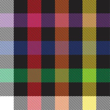 Gökkuşağı Ekoseli, kareli, ekose desenli moda tekstil ve grafikleri için uygun