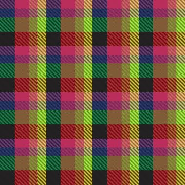 Gökkuşağı Ekoseli, kareli, ekose desenli moda tekstil ve grafikleri için uygun