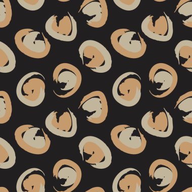 Moda baskıları, grafikler, arka planlar için uygun kahverengi fırça darbeleri