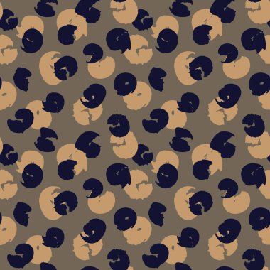 Moda baskıları, grafikler, arka planlar için uygun kahverengi fırça darbeleri