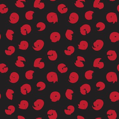 Moda baskıları, grafikler, arka planlar için uygun kırmızı fırça darbeleri