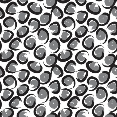 Moda baskıları, grafikler, arka planlar için uygun beyaz fırça darbeleri