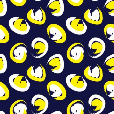 Sarı fırça darbeleri moda baskıları, grafikler, arka planlar için uygun