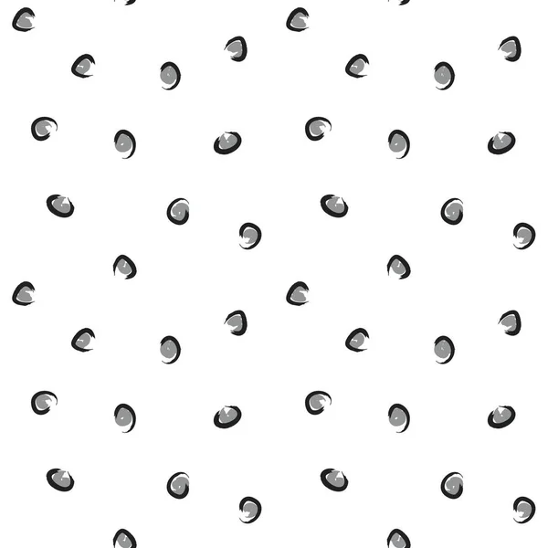 ホワイトブラシストロークパターンの背景に適したファッションプリント グラフィック — ストックベクタ