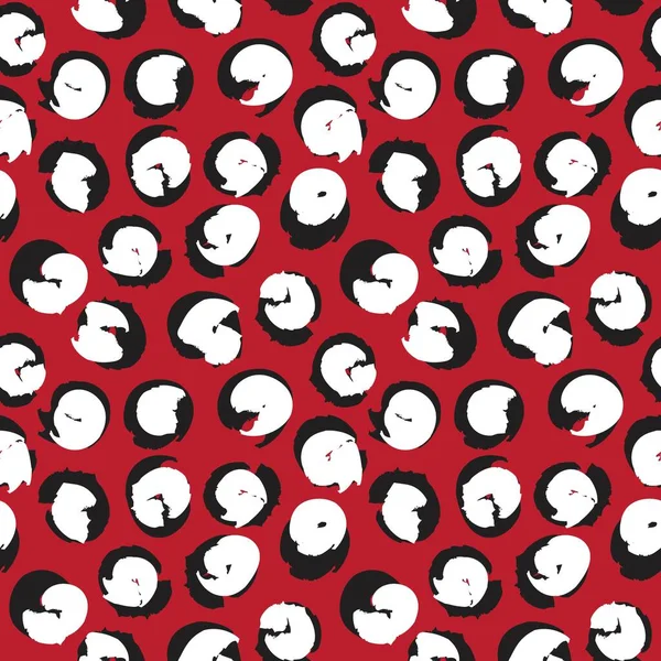 Cepillo Rojo Trazos Patrón Fondo Adecuado Para Impresiones Moda Gráficos — Vector de stock