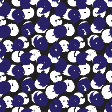 Moda baskıları, grafikler, arka planlar için uygun mavi fırça darbeleri