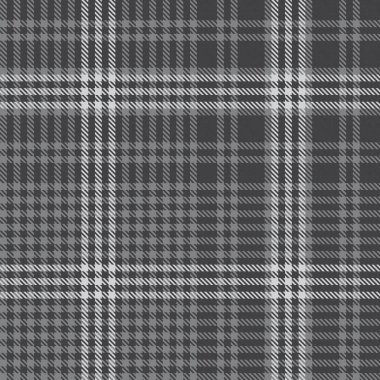 Gri Glen Ekose desenli, moda tekstil ve grafikleri için uygun.