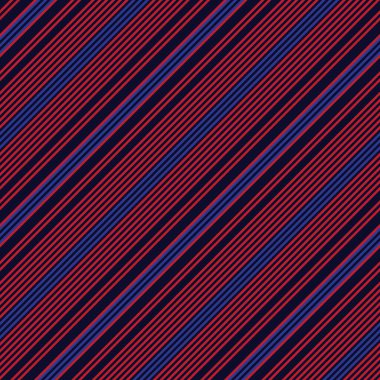 Moda tekstili ve grafikleri için uygun kırmızı ve mavi köşegen çizgili dikişsiz arkaplan