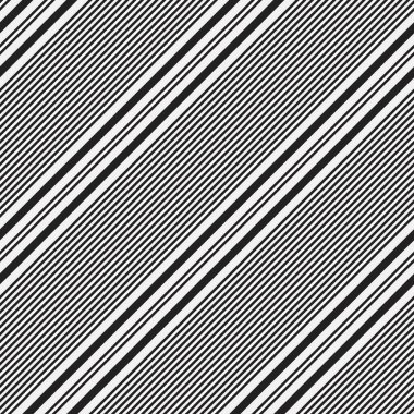 Moda tekstili ve grafikleri için uygun siyah ve beyaz köşegen çizgili düz desenli arkaplan