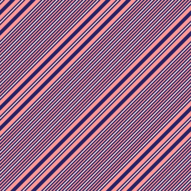 Moda tekstili ve grafikleri için uygun pembe ve deniz köşegenli çizgili dikişsiz arkaplan