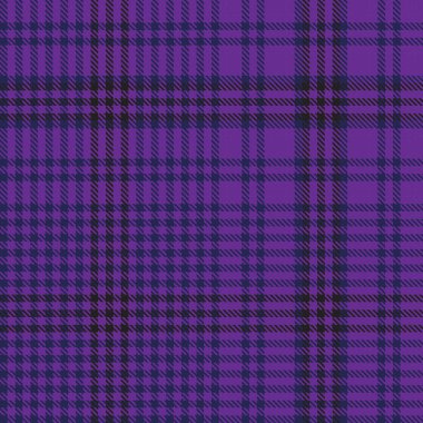 Mor Glen Ekose desenli, moda tekstil ve grafikleri için uygun.