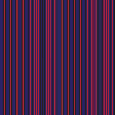 Moda tekstil ve grafikleri için uygun kırmızı ve mavi dikey çizgili dikişsiz arkaplan
