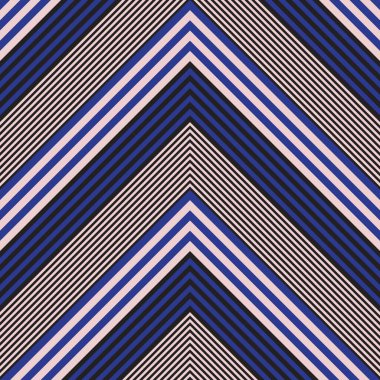 Moda tekstili ve grafikleri için uygun pembe ve lacivert köşegen çizgili desenli arkaplan.