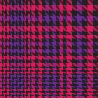 Mor Glen Ekose desenli, moda tekstil ve grafikleri için uygun.