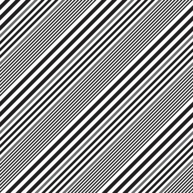 Moda tekstili ve grafikleri için uygun siyah ve beyaz köşegen çizgili düz desenli arkaplan