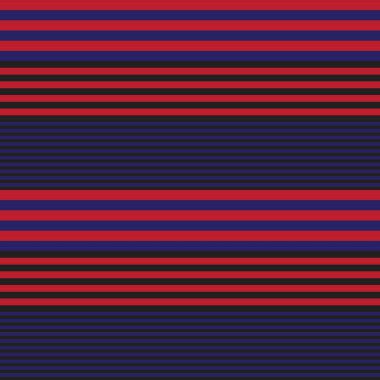 Moda tekstili ve grafikleri için uygun kırmızı ve mavi çizgili düz desenli arkaplan