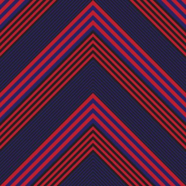 Moda tekstili ve grafikleri için uygun kırmızı ve mavi köşegen çizgili, dikişsiz arkaplan