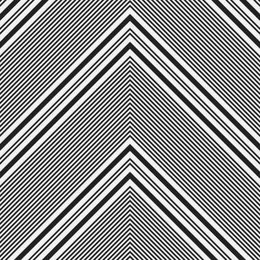 Siyah ve beyaz Chevron köşegen çizgili desensiz arka plan moda tekstil ve grafikleri için uygun.