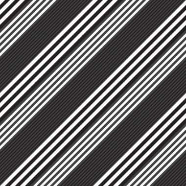 Moda tekstili ve grafikleri için uygun siyah ve beyaz köşegen çizgili düz desenli arkaplan