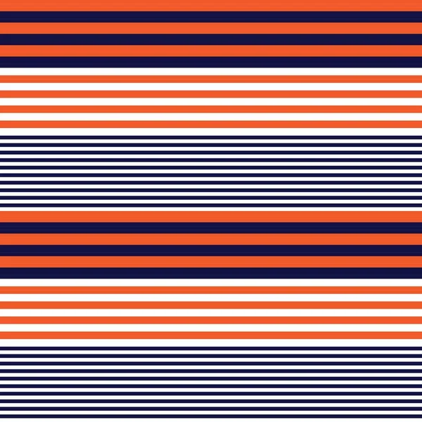 Orange Horizontal Striped Seamless Pattern Background 그래픽 — 스톡 벡터