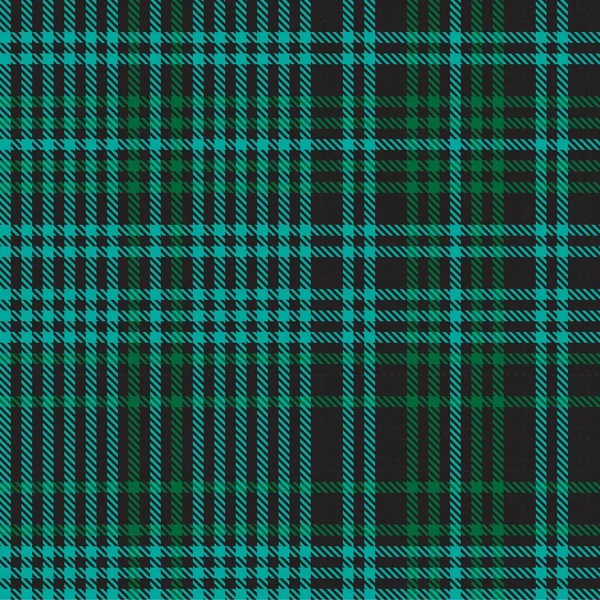 Green Glen Plaid Textuur Naadloos Patroon Geschikt Voor Mode Textiel — Stockvector