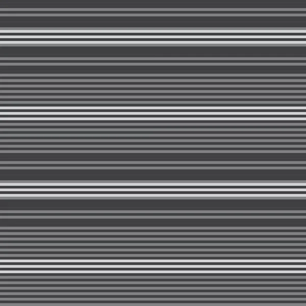 Gris Horizontal Rayado Sin Costuras Patrón Fondo Adecuado Para Textiles — Vector de stock