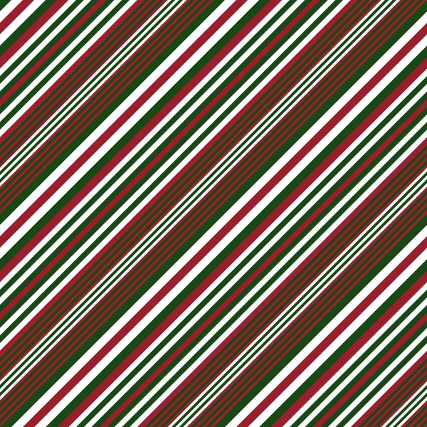 Christmas Diagonal Striped Seamless Pattern Background Suitable Fashion Textiles Graphics — Stock Vector