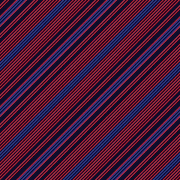 Rouge Bleu Diagonale Rayé Fond Motif Sans Couture Adapté Pour — Image vectorielle