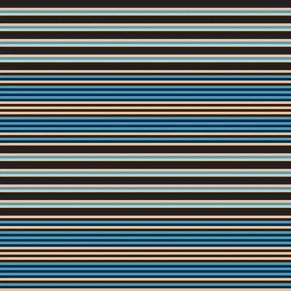 Orange Horizontal Striped Seamless Pattern Background 그래픽 — 스톡 벡터