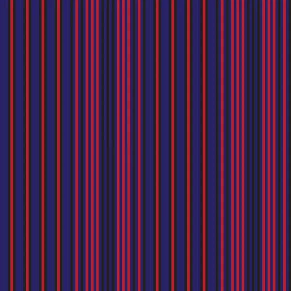 Red Blue Vertical Striped Seamless Pattern Background Suitable Fashion Textiles — Stock Vector