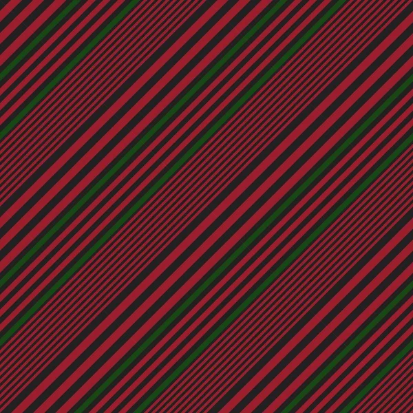 Navidad Diagonal Rayas Sin Costura Patrón Fondo Adecuado Para Textiles — Vector de stock