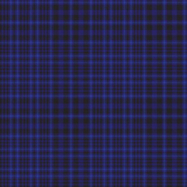 Mavi Glen Ekose Desenli Moda Tekstil Grafikleri Için Uygun — Stok Vektör
