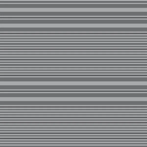 Gris Horizontal Rayado Sin Costuras Patrón Fondo Adecuado Para Textiles — Vector de stock