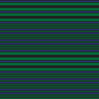 Moda tekstil ve grafikleri için uygun yeşil yatay çizgili dikişsiz arkaplan