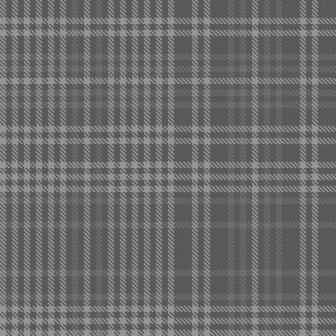 Gri Glen Ekose desenli, moda tekstil ve grafikleri için uygun.