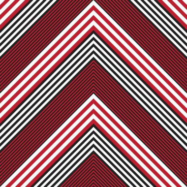 Moda tekstil ve grafikleri için uygun kırmızı Chevron köşegen çizgili dikişsiz arkaplan