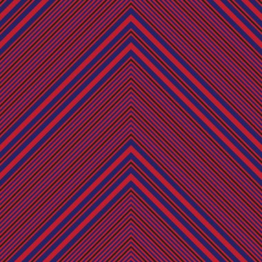 Moda tekstili ve grafikleri için uygun kırmızı ve mavi köşegen çizgili, dikişsiz arkaplan