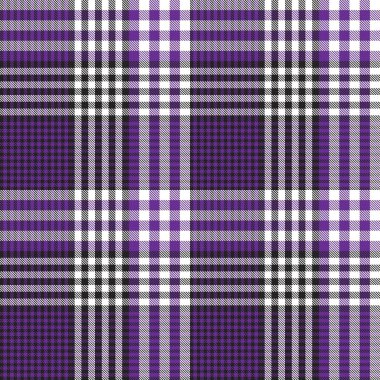 Mor Glen Ekose desenli, moda tekstil ve grafikleri için uygun.