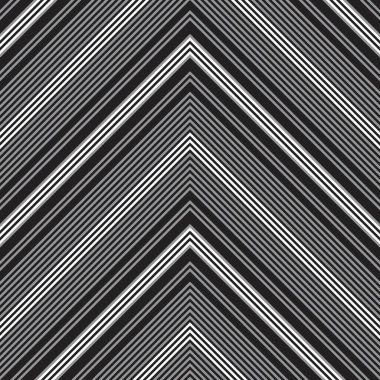 Siyah ve beyaz Chevron köşegen çizgili desensiz arka plan moda tekstil ve grafikleri için uygun.