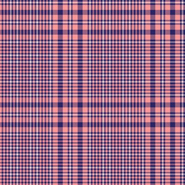 Pembe denizci Glen Ekose desenli moda tekstil ve grafikleri için uygun.