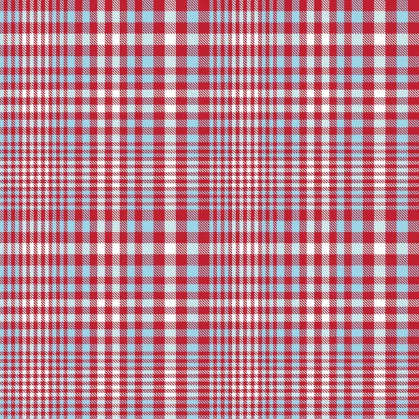 Patrón Sin Costura Texturizado Cuadros Red Glen Adecuado Para Textiles — Vector de stock